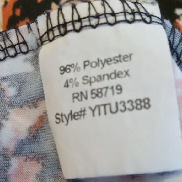 NY Collection Cap Sleeve Blouse Size Petite Small - Picture 9 of 10